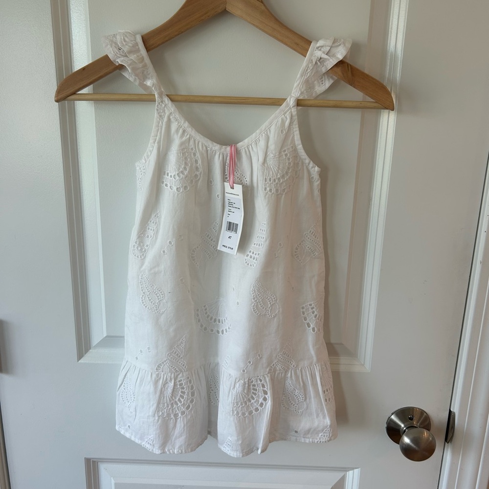 Vineyard Vines White Eyelet Sundress